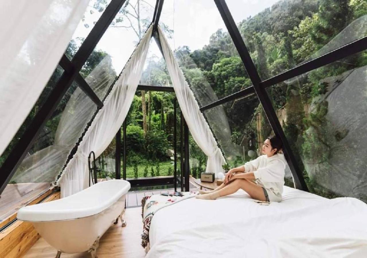 Morning Star Glamping 호텔 Ban Pok Nai 외부 사진