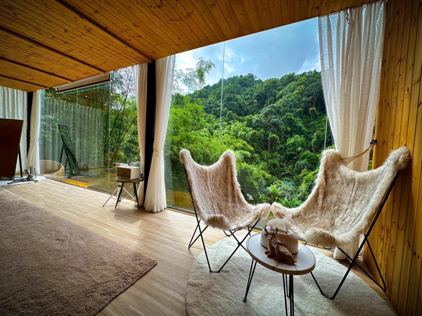 Morning Star Glamping 호텔 Ban Pok Nai 외부 사진