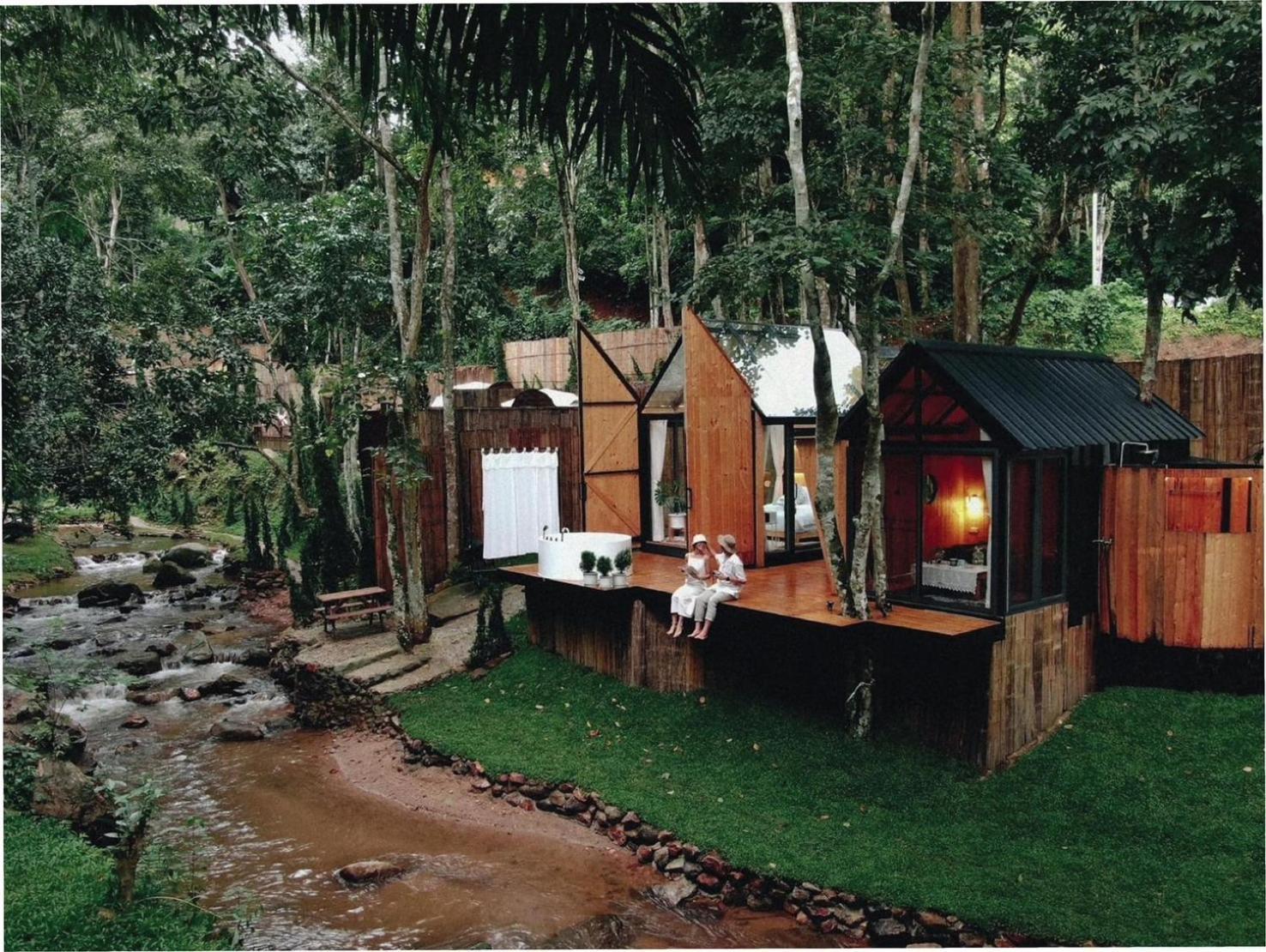 Morning Star Glamping 호텔 Ban Pok Nai 외부 사진