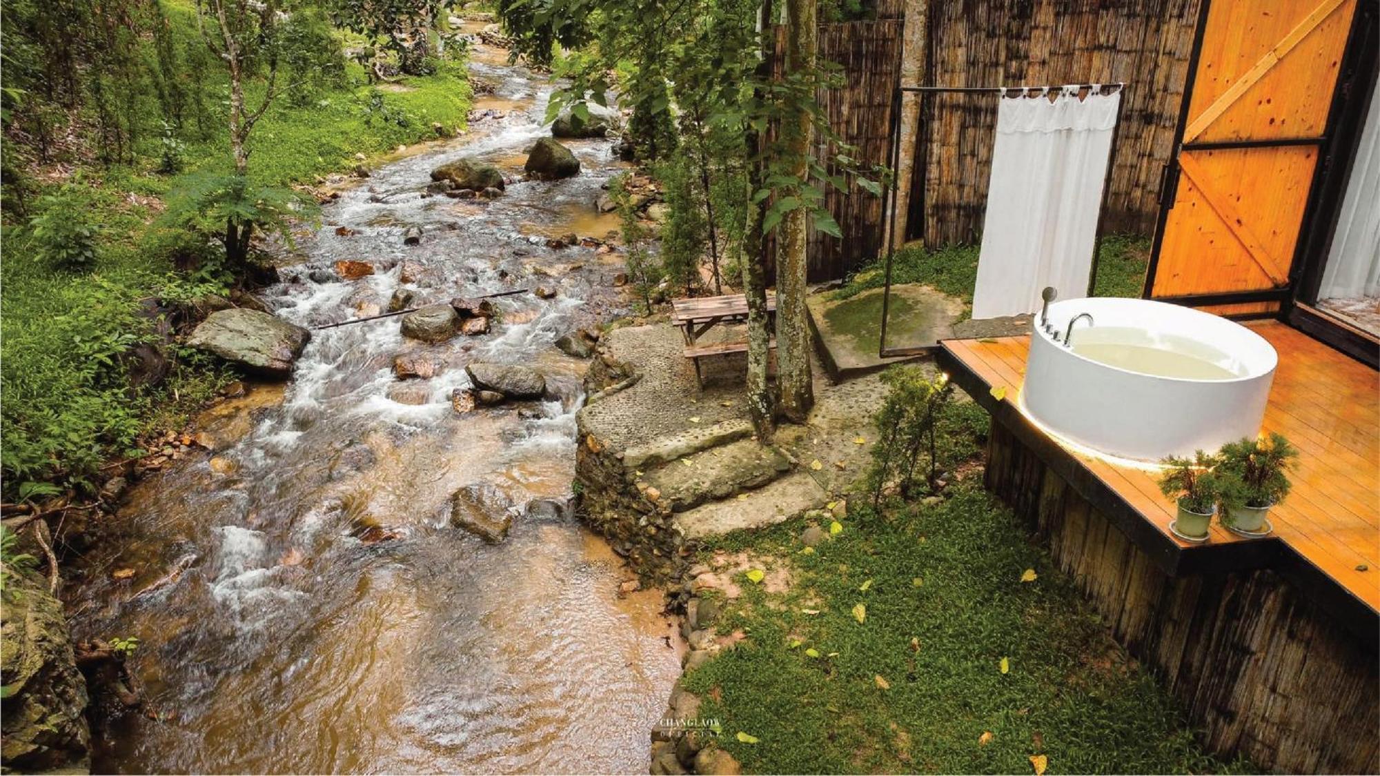 Morning Star Glamping 호텔 Ban Pok Nai 외부 사진