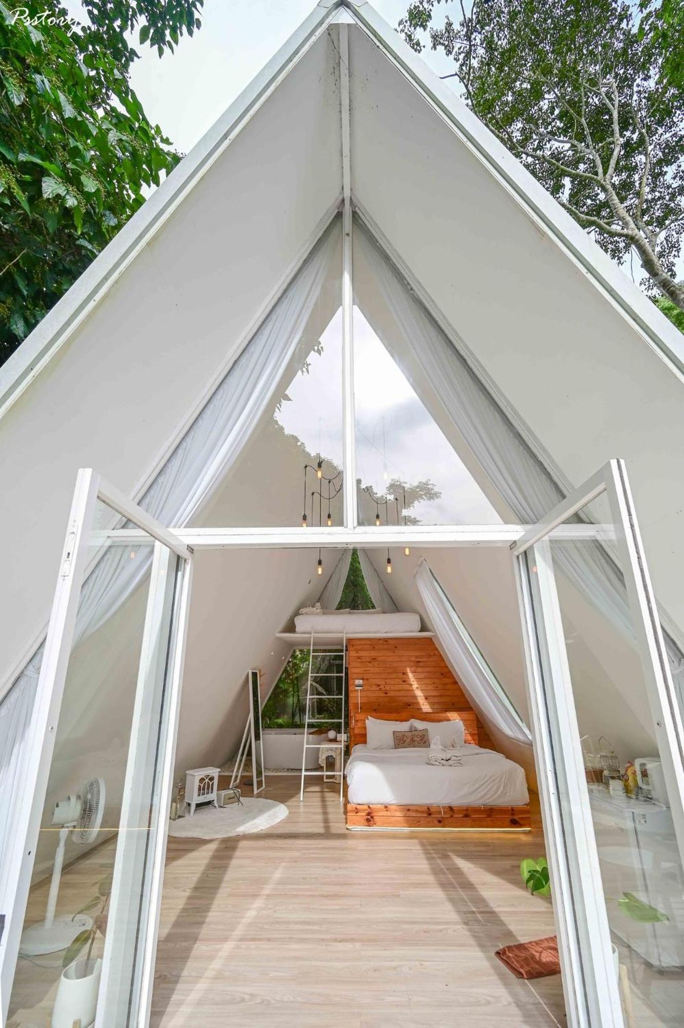 Morning Star Glamping 호텔 Ban Pok Nai 외부 사진