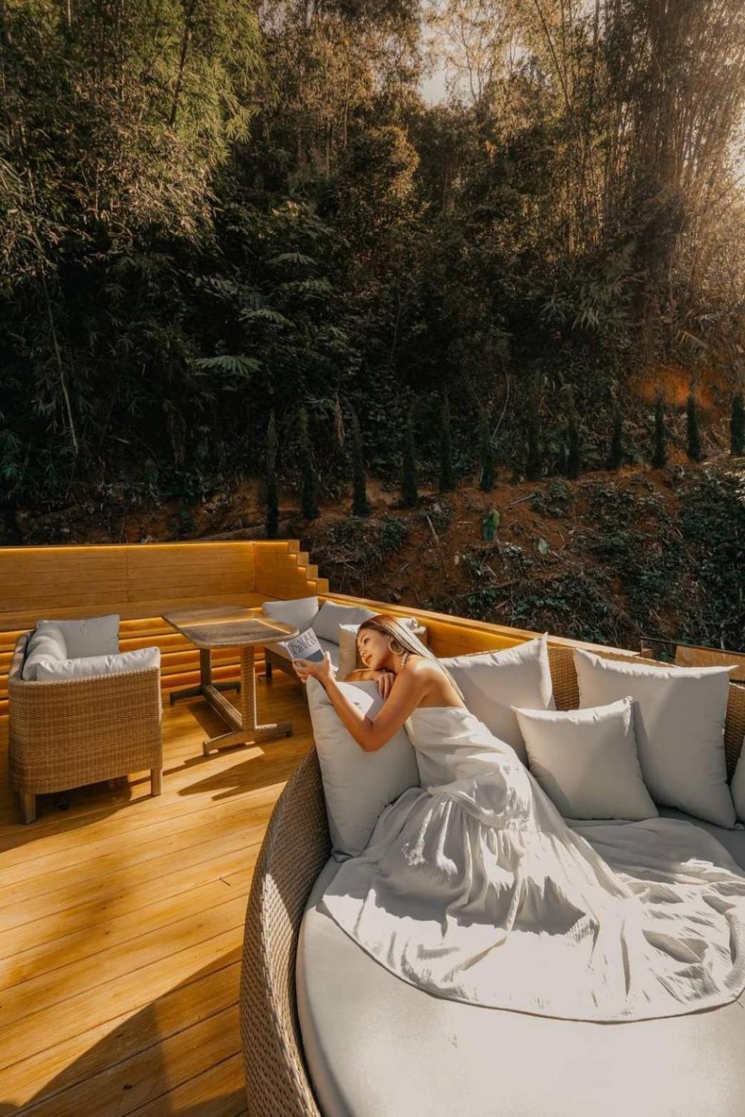 Morning Star Glamping 호텔 Ban Pok Nai 외부 사진