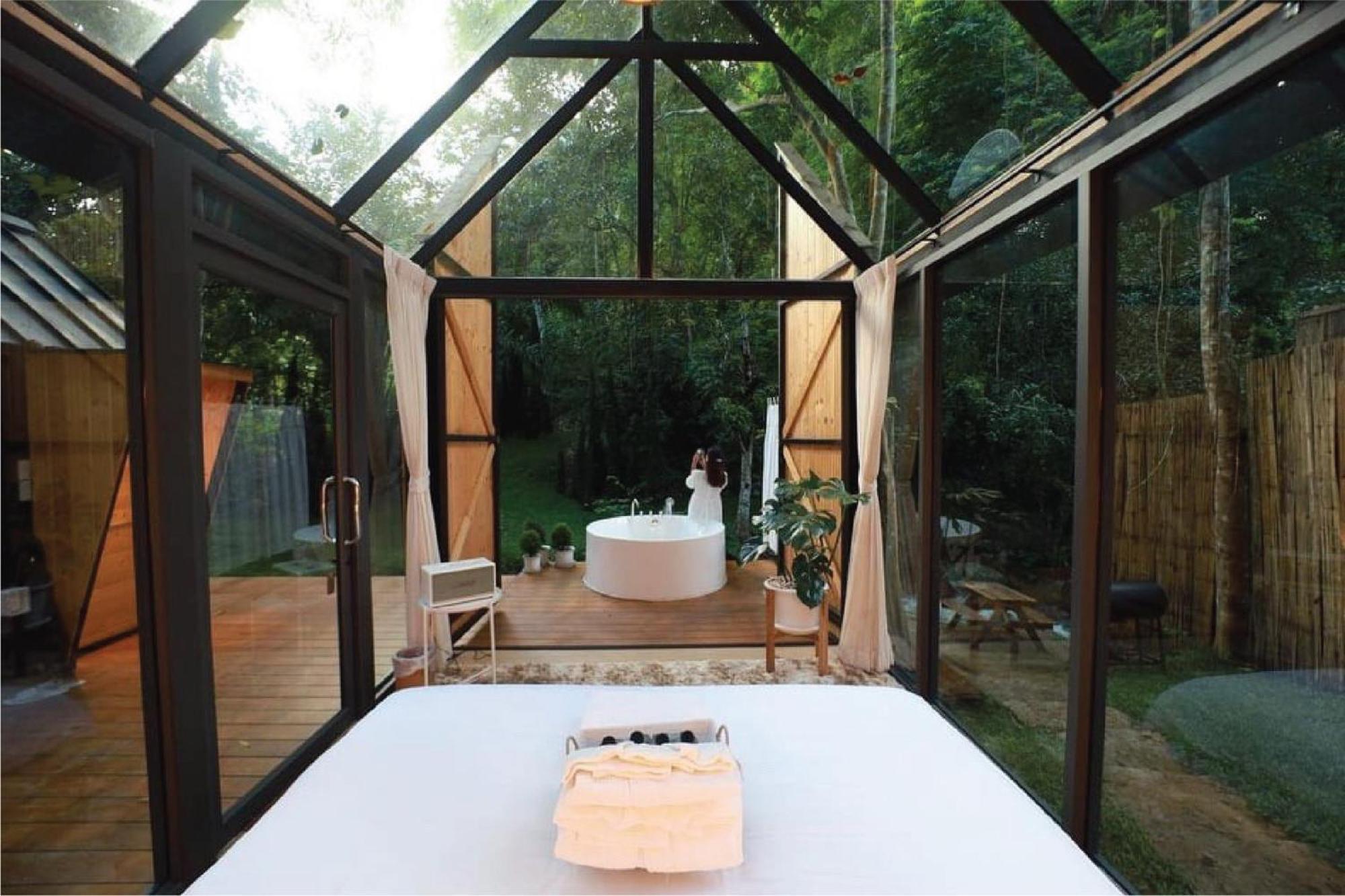 Morning Star Glamping 호텔 Ban Pok Nai 외부 사진