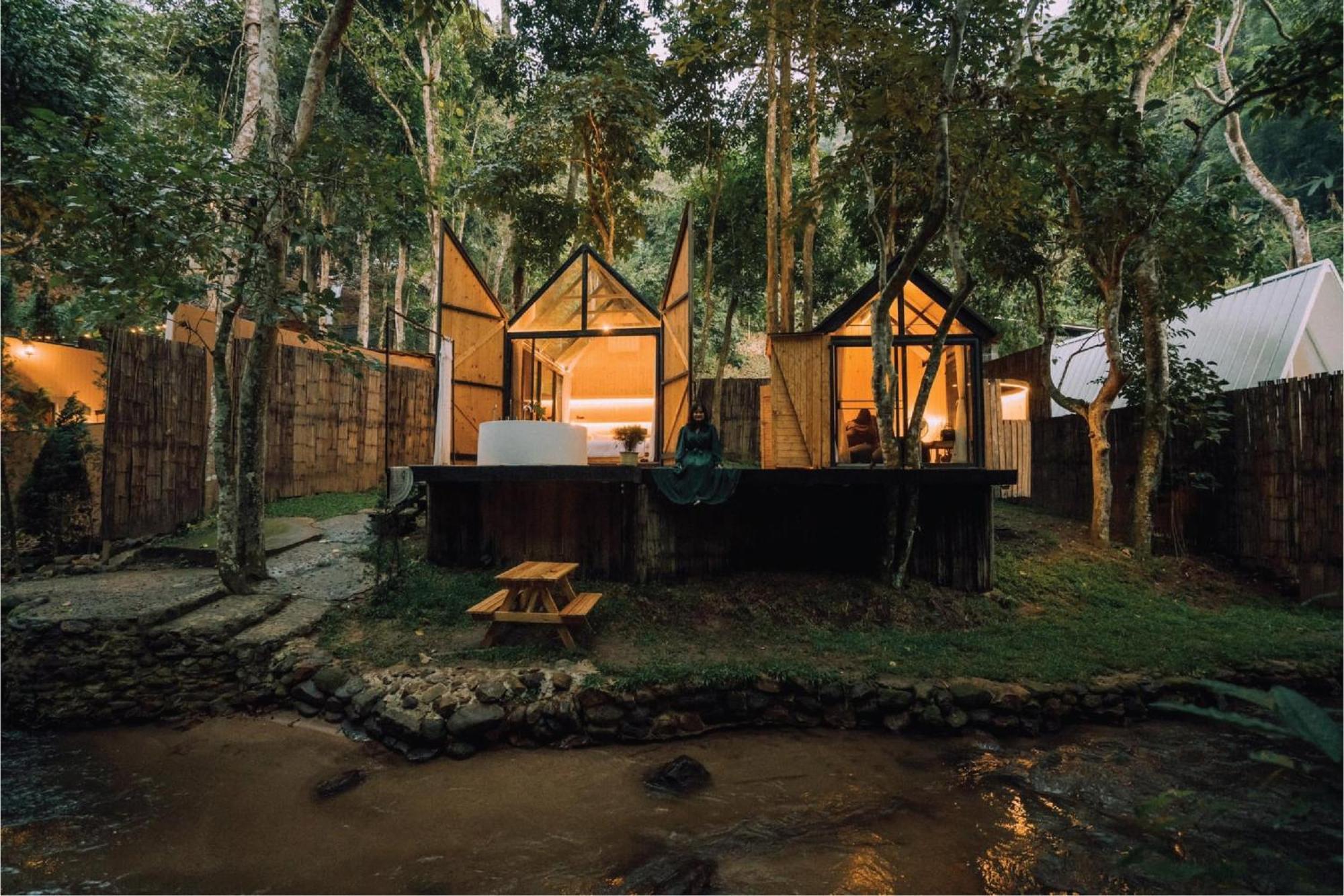 Morning Star Glamping 호텔 Ban Pok Nai 외부 사진